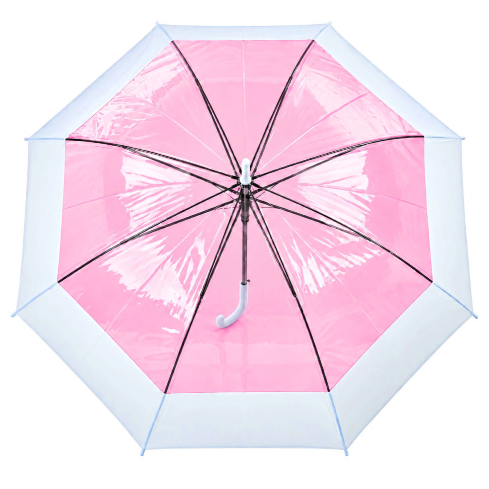 Парасолька-тростина для дорослих MK 5277 (Pink) довжина 87 см, тростина 78 см, діаметр 103 см, спиця 57,5 см Парасолька-тростина для дорослих MK 5277 (Pink) довжина 87 см, тростина 78 см, діаметр 103 см, спиця 57,5 см
