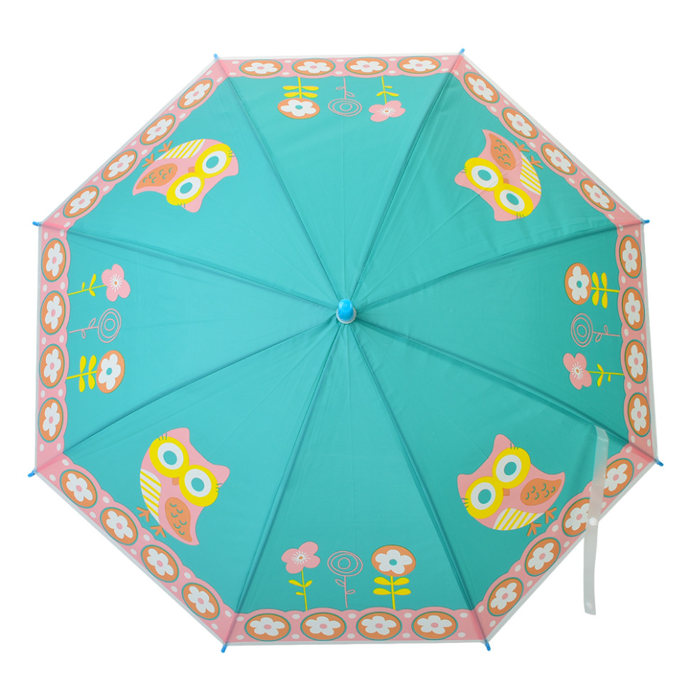 Детский зонт "Совеня" MK 5887(Turquoise) длина 66 см, трость 60,5 см, диаметр 84 см, спица 48,5 см Детский зонт "Совеня" MK 5887(Turquoise) длина 66 см, трость 60,5 см, диаметр 84 см, спица 48,5 см