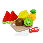 Ігровий набір продуктів на липучці Funny Food 228R5-10 з ножем та дощечкою. Зображення №2 Ігровий набір продуктів на липучці Funny Food 228R5-10 з ножем та дощечкою. Зображення №2