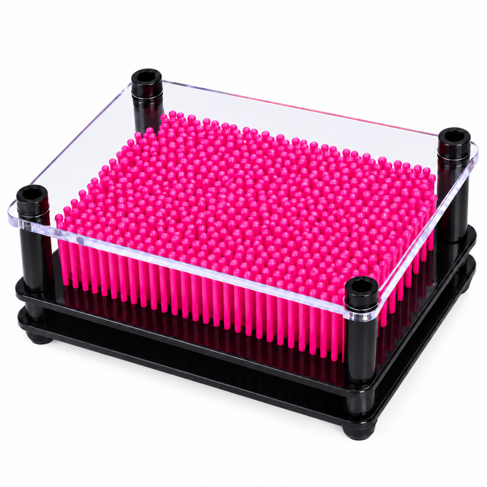 Об'ємна панель-антистрес з рухомими елементами "3D Пін Арт" MK 5967(Pink) рожевий Об'ємна панель-антистрес з рухомими елементами "3D Пін Арт" MK 5967(Pink) рожевий