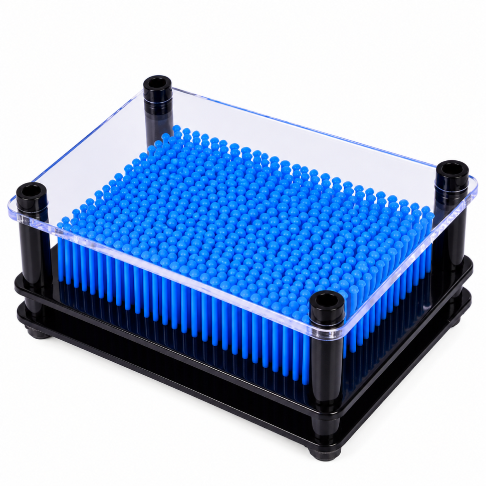 Об'ємна панель-антистрес з рухомими елементами "3D Пін Арт" MK 5967(Dark-Blue) темно-синій Об'ємна панель-антистрес з рухомими елементами "3D Пін Арт" MK 5967(Dark-Blue) темно-синій