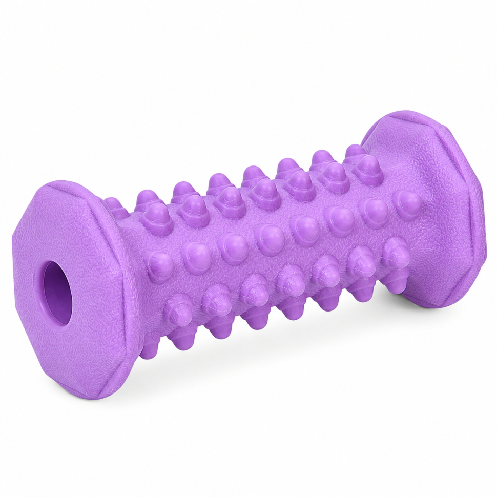 Массажный ролик для рук и ног MS 4813(Violet) TPR, фиолетовый Массажный ролик для рук и ног MS 4813(Violet) TPR, фиолетовый