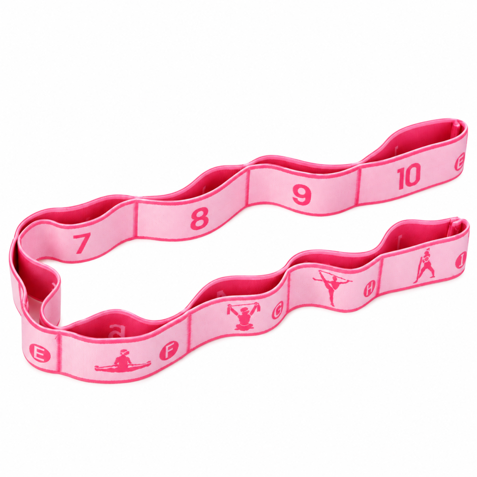 Еспандер (еластична стрічка) для розтяжки MS 4817(Pink) рожевий Еспандер (еластична стрічка) для розтяжки MS 4817(Pink) рожевий