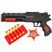 Игрушечный дробовик "Marshal" Golden Gun 915GG с мягкими пулями. Изображение №2