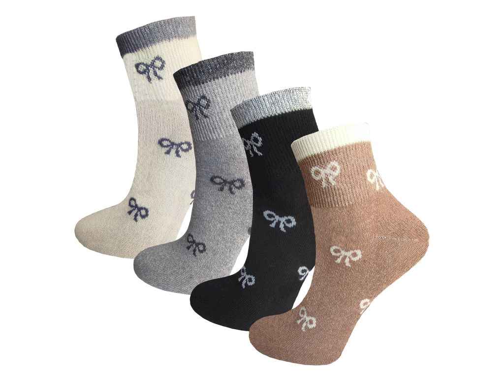 Шкарпетки з середньою гумкою бантики арт.WSС 275 р.36-40 12пар ТМ ЖИТОМИР Шкарпетки з середньою гумкою бантики арт.WSС 275 р.36-40 12пар ТМ ЖИТОМИР
