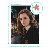 Пазл классический Hard-M "Harry Potter. Портрет Гермионы" 200577, 450 элементов. Изображение №5 Пазл классический Hard-M "Harry Potter. Портрет Гермионы" 200577, 450 элементов. Изображение №5