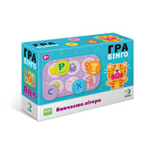 Детская игра Бинго, изучаем буквы DoDo 300197 укр. языком. Изображение №2 Детская игра Бинго, изучаем буквы DoDo 300197 укр. языком. Изображение №2
