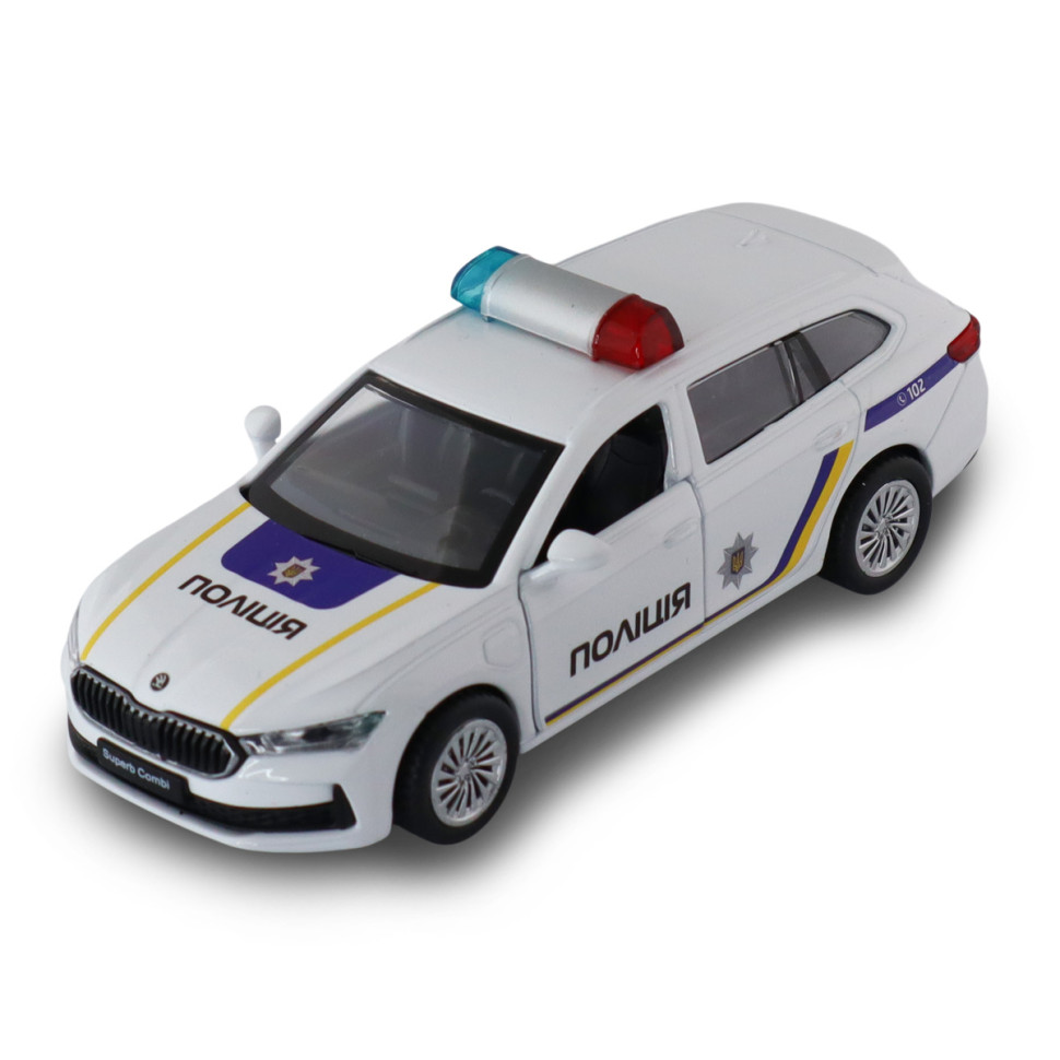 Детская автомодель "Skoda superb полиция" TechnoDrive 250947 масштаб 1:43 Детская автомодель "Skoda superb полиция" TechnoDrive 250947 масштаб 1:43