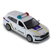 Детская автомодель "Skoda superb полиция" TechnoDrive 250947 масштаб 1:43. Изображение №7 Детская автомодель "Skoda superb полиция" TechnoDrive 250947 масштаб 1:43. Изображение №7