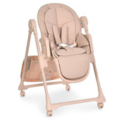 Дитячий стільчик для годування CRYSTAL ME 1037 Nude Pink. Зображення №2 Дитячий стільчик для годування CRYSTAL ME 1037 Nude Pink. Зображення №2