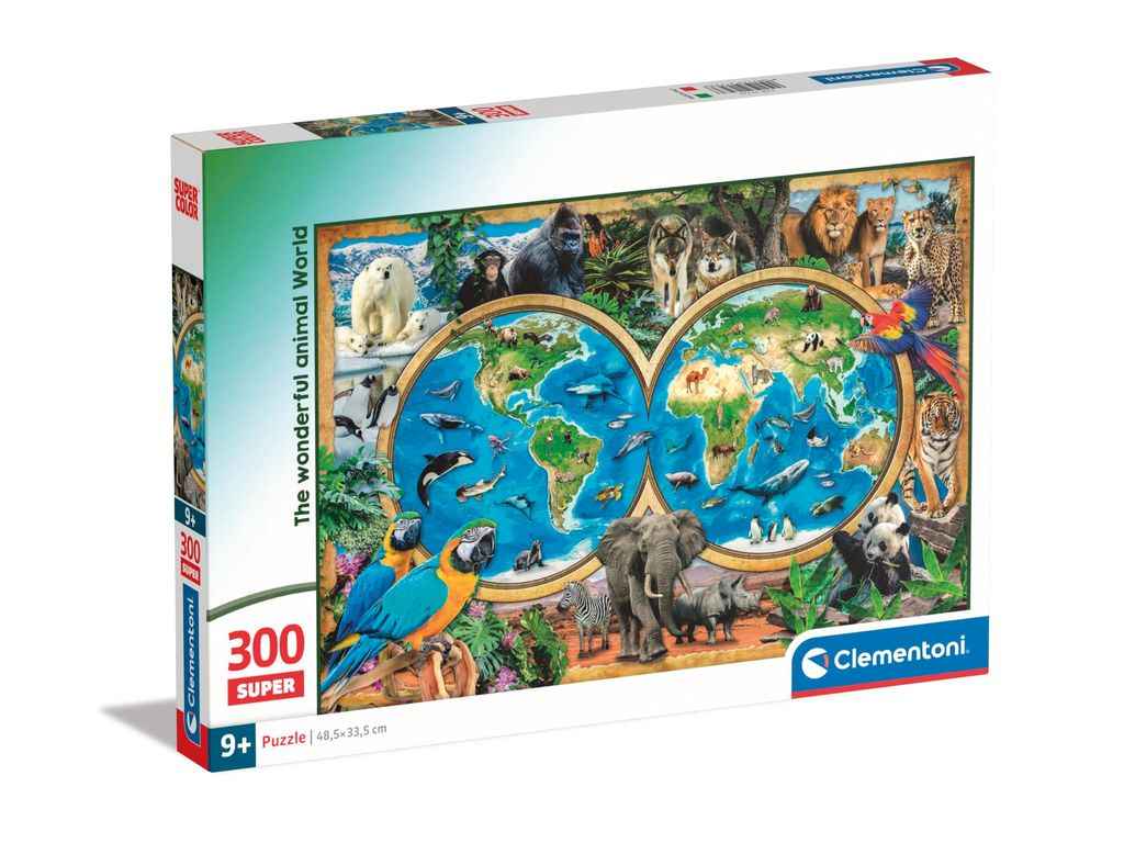Пазлы 300эл. Мир Животных ТМ Clementoni Пазлы 300эл. Мир Животных ТМ Clementoni