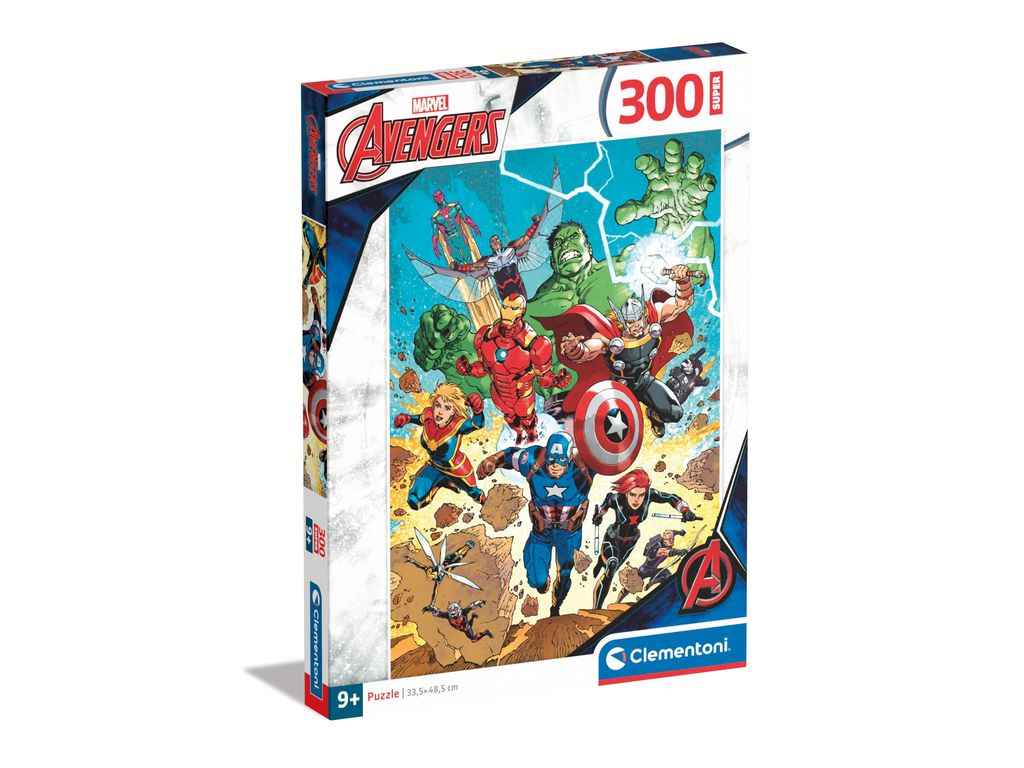 Пазлы 300эл. Мстители ТМ Clementoni Пазлы 300эл. Мстители ТМ Clementoni