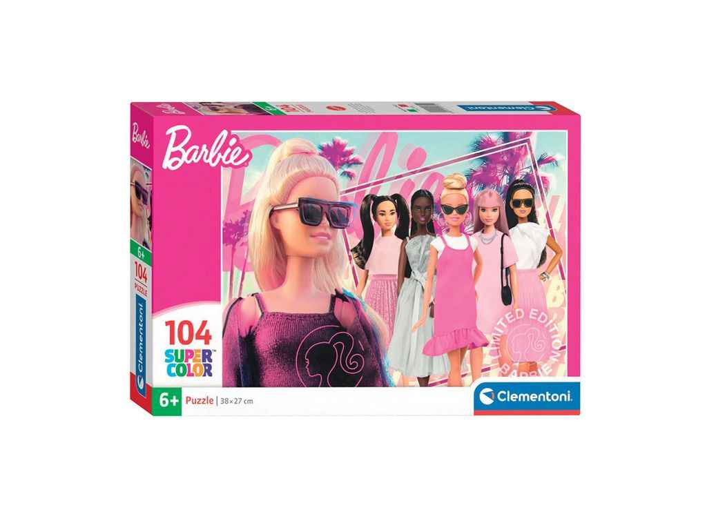 Пазлы 104эл. Супер Компания Девочки Barbie ТМ Clementoni Пазлы 104эл. Супер Компания Девочки Barbie ТМ Clementoni