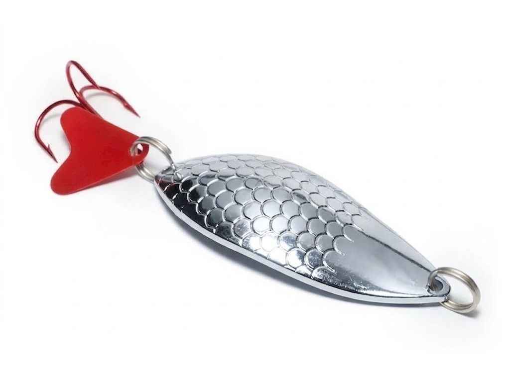 Блешня PERCH 6,5см 21г серебряный колебалка PR-1-S ТМ SPINNEX Блешня PERCH 6,5см 21г серебряный колебалка PR-1-S ТМ SPINNEX