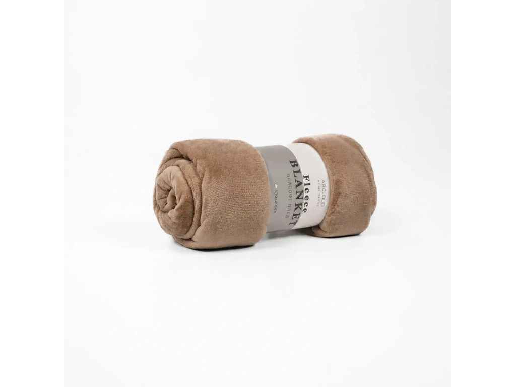 Плед 150*200 велсофт BLANKET BROWN ТМ ARCLOUD Плед 150*200 велсофт BLANKET BROWN ТМ ARCLOUD