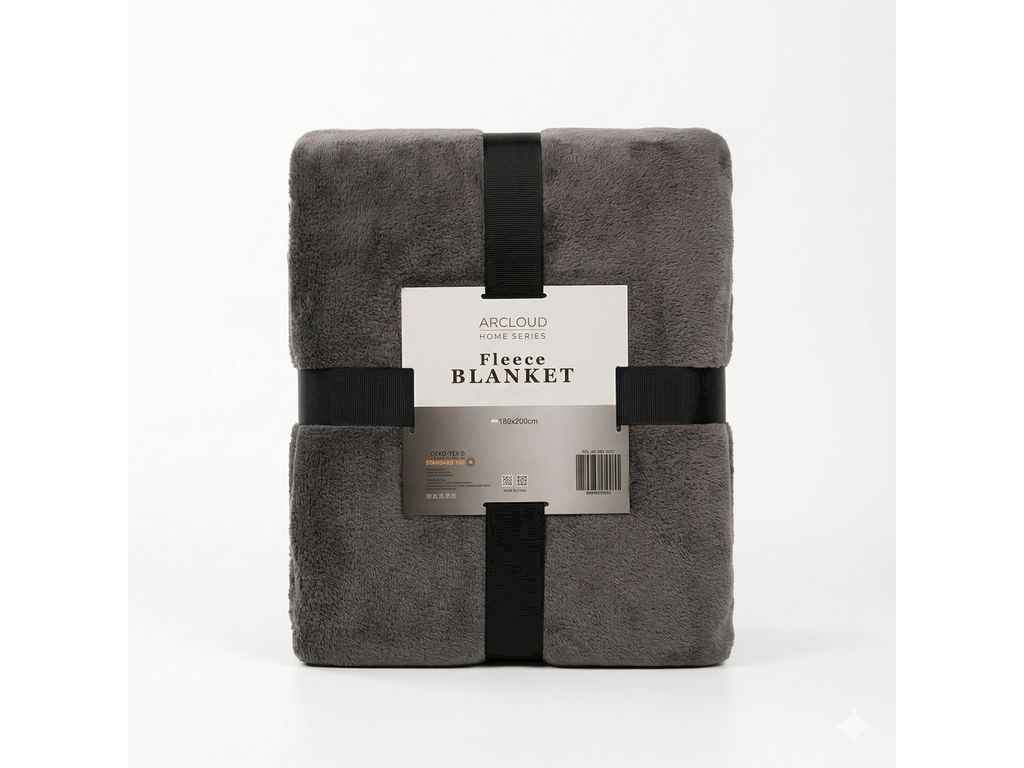 Плед 200*220 велсофт BLANKET STEEL ТМ ARCLOUD Плед 200*220 велсофт BLANKET STEEL ТМ ARCLOUD
