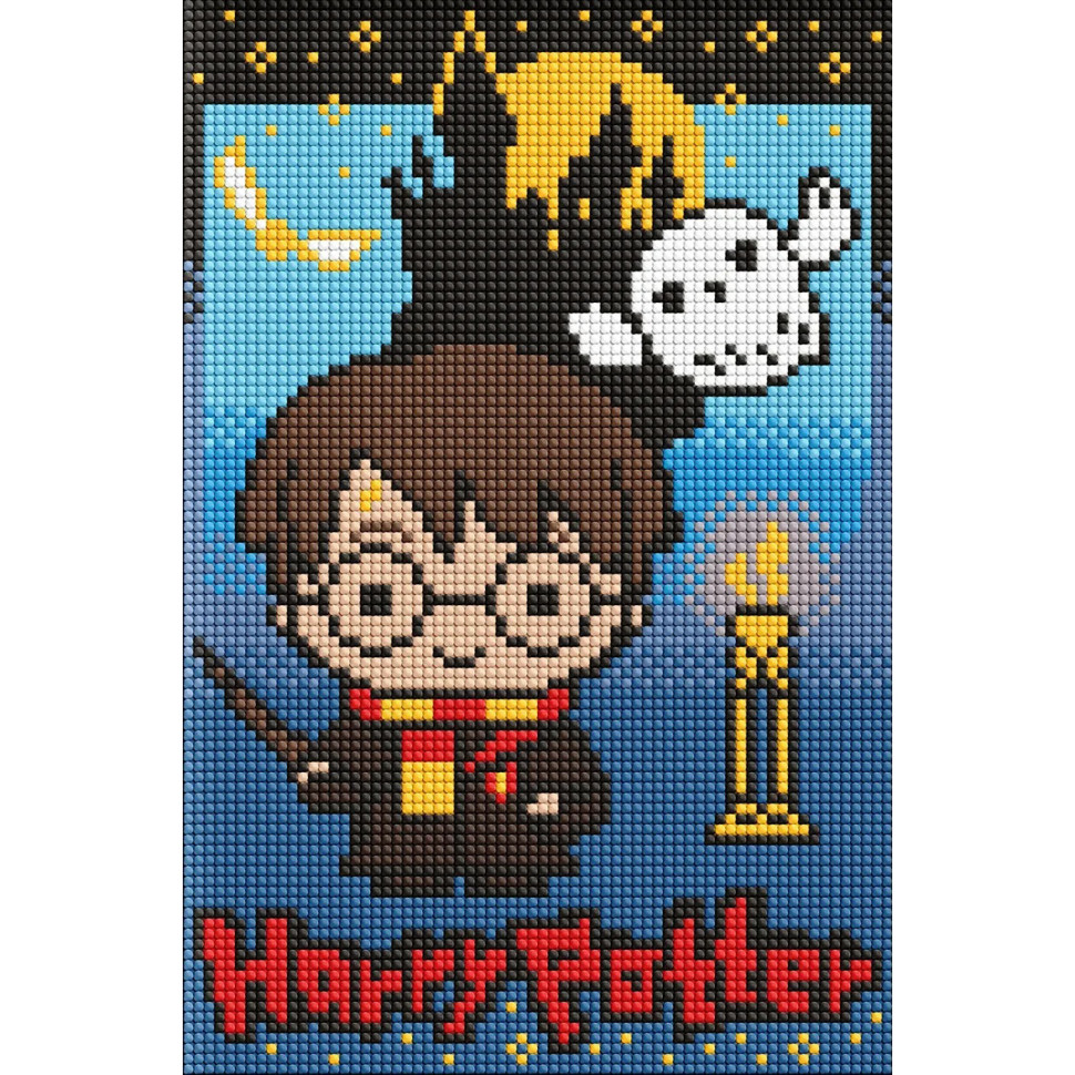 Алмазна мозаїка без підрамника "Harry Potter: Таємниці темного замку" WB AMC20504, 20х30 см Алмазна мозаїка без підрамника "Harry Potter: Таємниці темного замку" WB AMC20504, 20х30 см