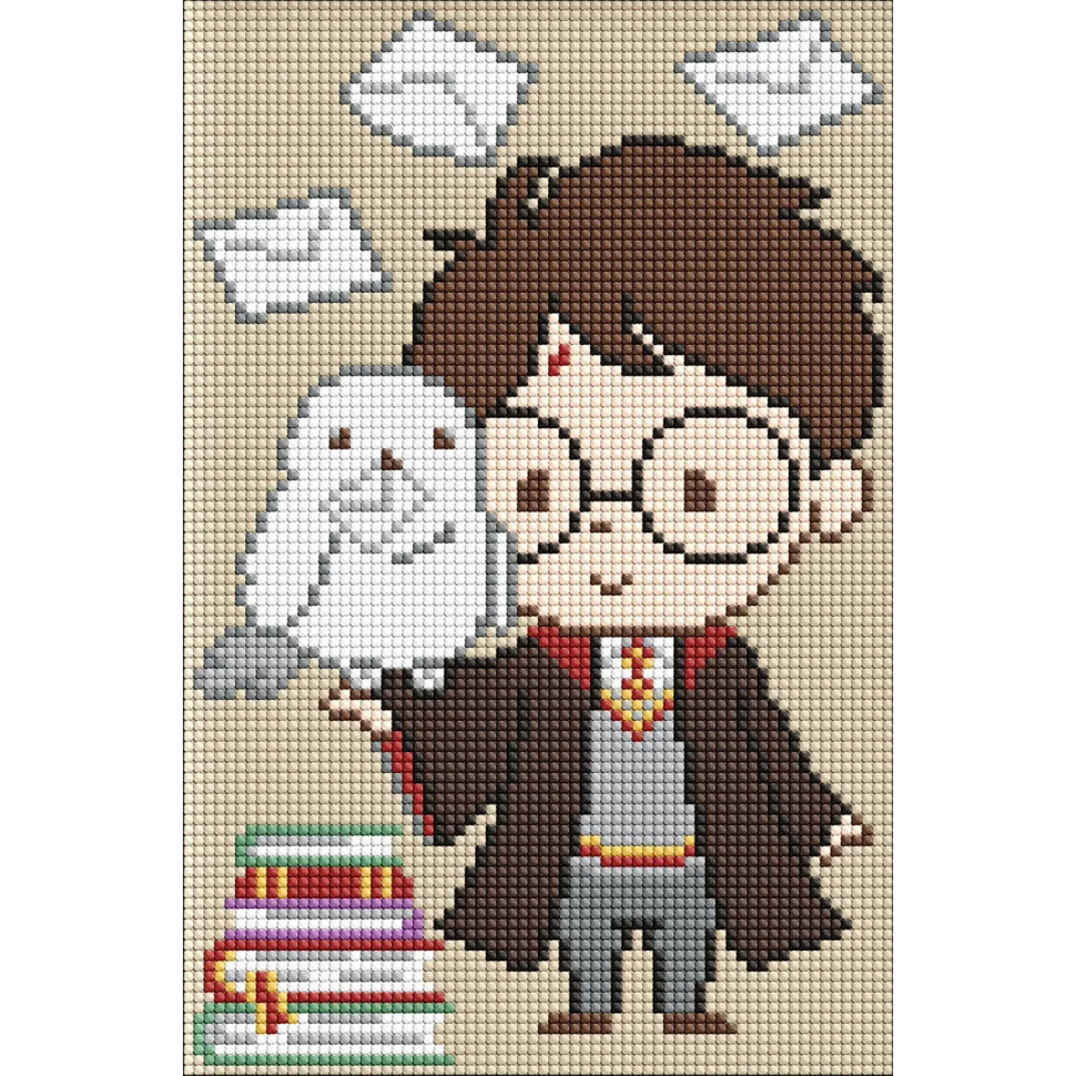 Алмазная мозаика без подрамника "Harry Potter: Письма для Гарри" WB AMC20511, 20х30 см Алмазная мозаика без подрамника "Harry Potter: Письма для Гарри" WB AMC20511, 20х30 см