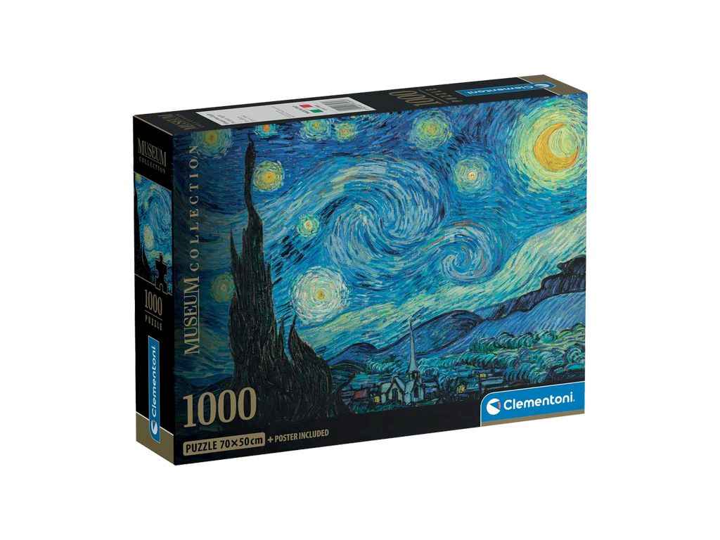 Пазлы 1000эл. Звездная ночь -Музей ночью ТМ Clementoni Пазлы 1000эл. Звездная ночь -Музей ночью ТМ Clementoni