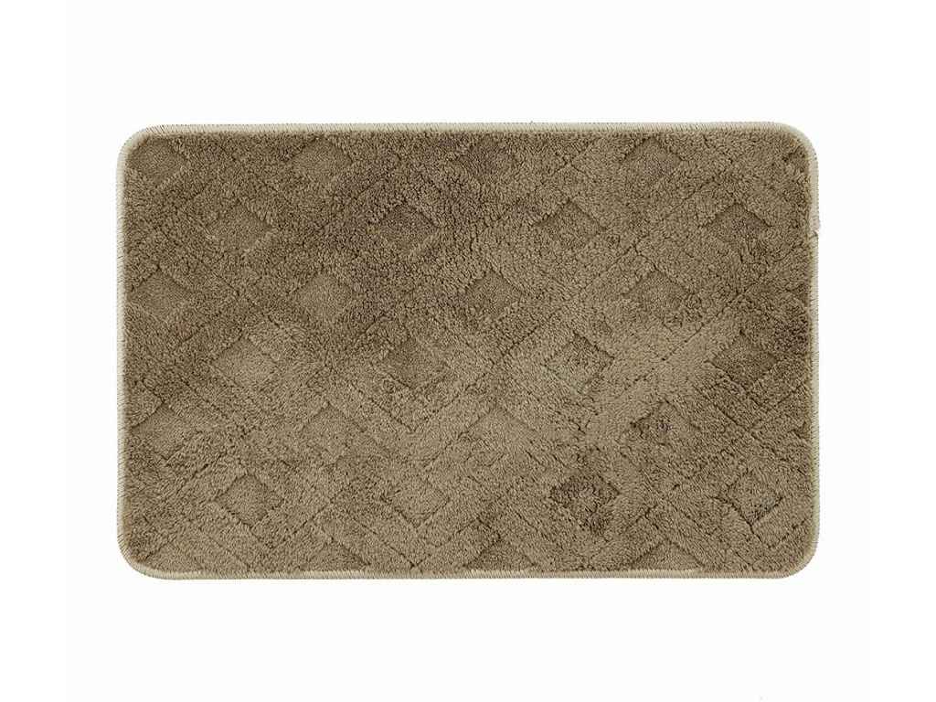 Килим 39,5*60см бежевий універсальний для підлоги Towel ТМ DARIANA Килим 39,5*60см бежевий універсальний для підлоги Towel ТМ DARIANA