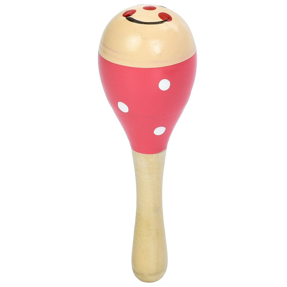 Детская деревянная игрушка "Маракас" MD 2192(Pink) 11,5 см Детская деревянная игрушка "Маракас" MD 2192(Pink) 11,5 см