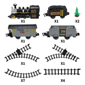 Детская железная дорога "Steam Train" 1603A-1A со световыми и звуковыми эффектами. Изображение №2 Детская железная дорога "Steam Train" 1603A-1A со световыми и звуковыми эффектами. Изображение №2