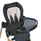 Дитячий стільчик для годування CRAFT ME 1115-W Black. Зображення №8