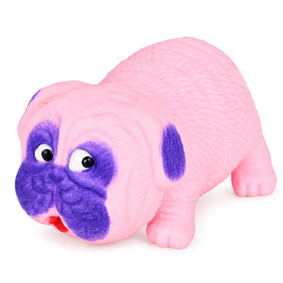 Детская игрушка тянучка-антистресс "Мопс" 105-22(Pink) размер 8 см Детская игрушка тянучка-антистресс "Мопс" 105-22(Pink) размер 8 см