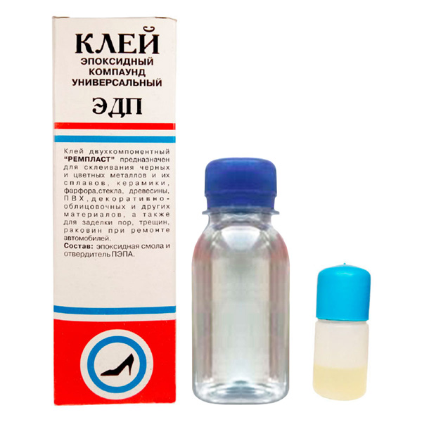 Клей епоксидний ЕДП 150г (30шт/уп) Клей епоксидний ЕДП 150г (30шт/уп)