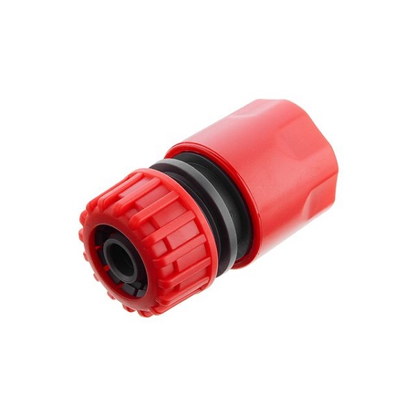 Конектор 1/2 для шлангу 1/2 INTERTOOL червоний Конектор 1/2 для шлангу 1/2 INTERTOOL червоний