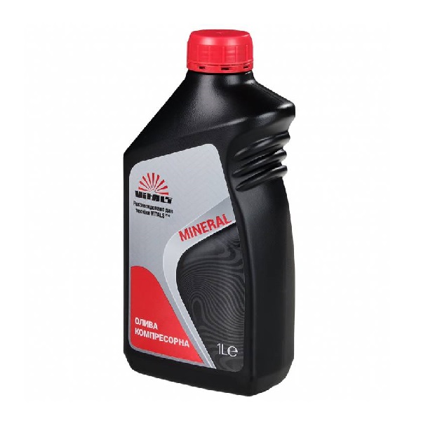 Масло компрессорное Vitals Mineral канистра 1 л Масло компрессорное Vitals Mineral канистра 1 л
