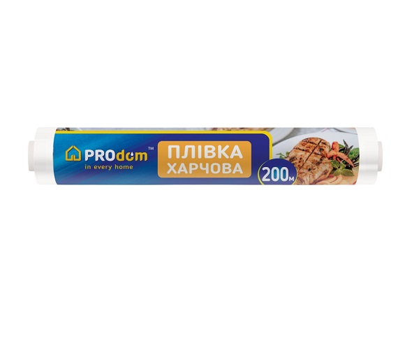 Харчова плівка 200мх280мм ТМ APPETITO Харчова плівка 200мх280мм ТМ APPETITO