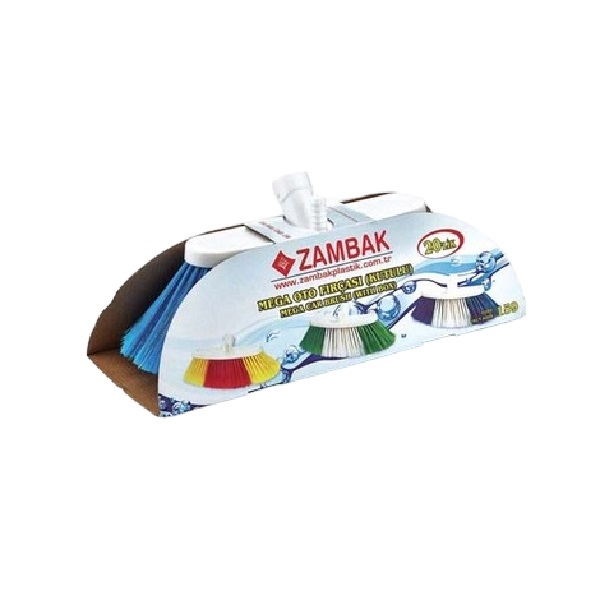 Щетка для мойки авто под шланг без резинки, MEGA ZAMBAK PLASTIK Щетка для мойки авто под шланг без резинки, MEGA ZAMBAK PLASTIK