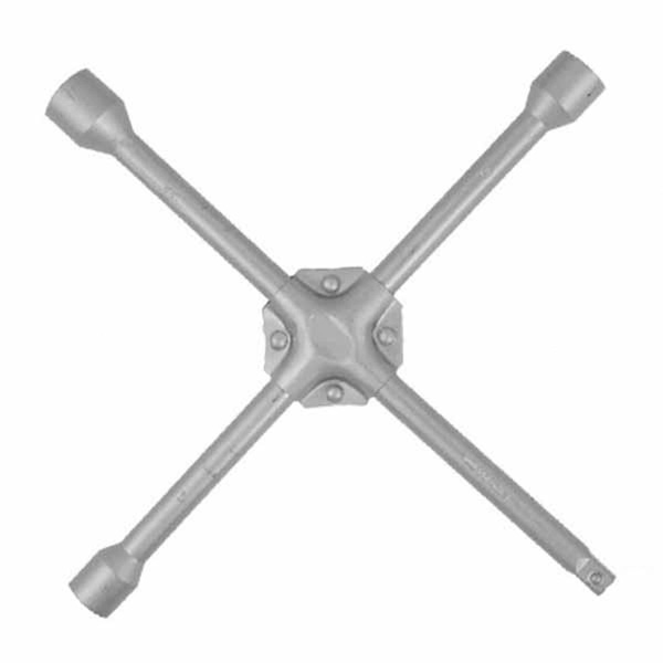 Ключ баллонный крестовый 16*355мм (17,19,22*1/2in) квадрат 14in усиленный Intertool Ключ баллонный крестовый 16*355мм (17,19,22*1/2in) квадрат 14in усиленный Intertool
