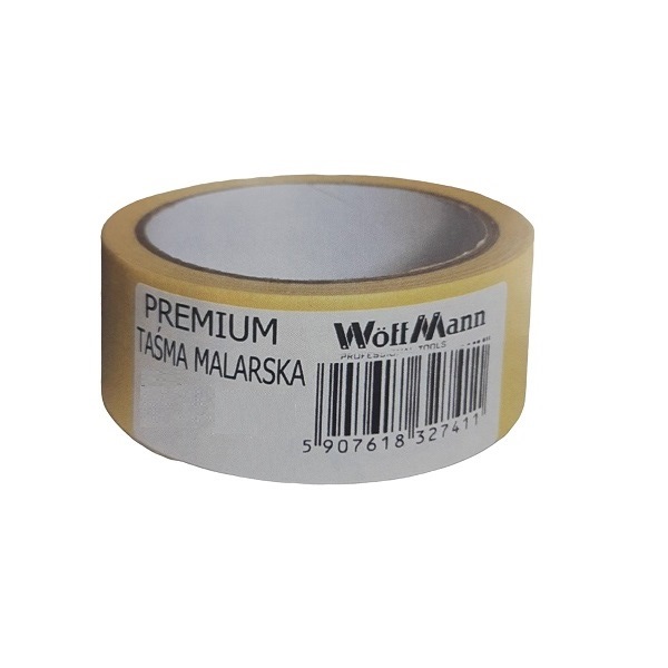 Малярна стрічка 30 мм*50м PREMIUM TASMA MALARSKA "WoffMann"40рол/ящ Малярна стрічка 30 мм*50м PREMIUM TASMA MALARSKA "WoffMann"40рол/ящ