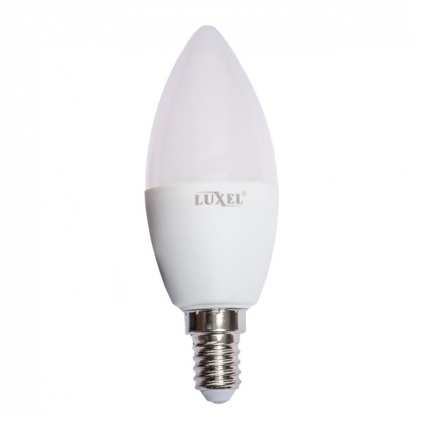 Лампа LED C37 10W (100Вт) E14 4000K LUXEL 24мес. Лампа LED C37 10W (100Вт) E14 4000K LUXEL 24мес.
