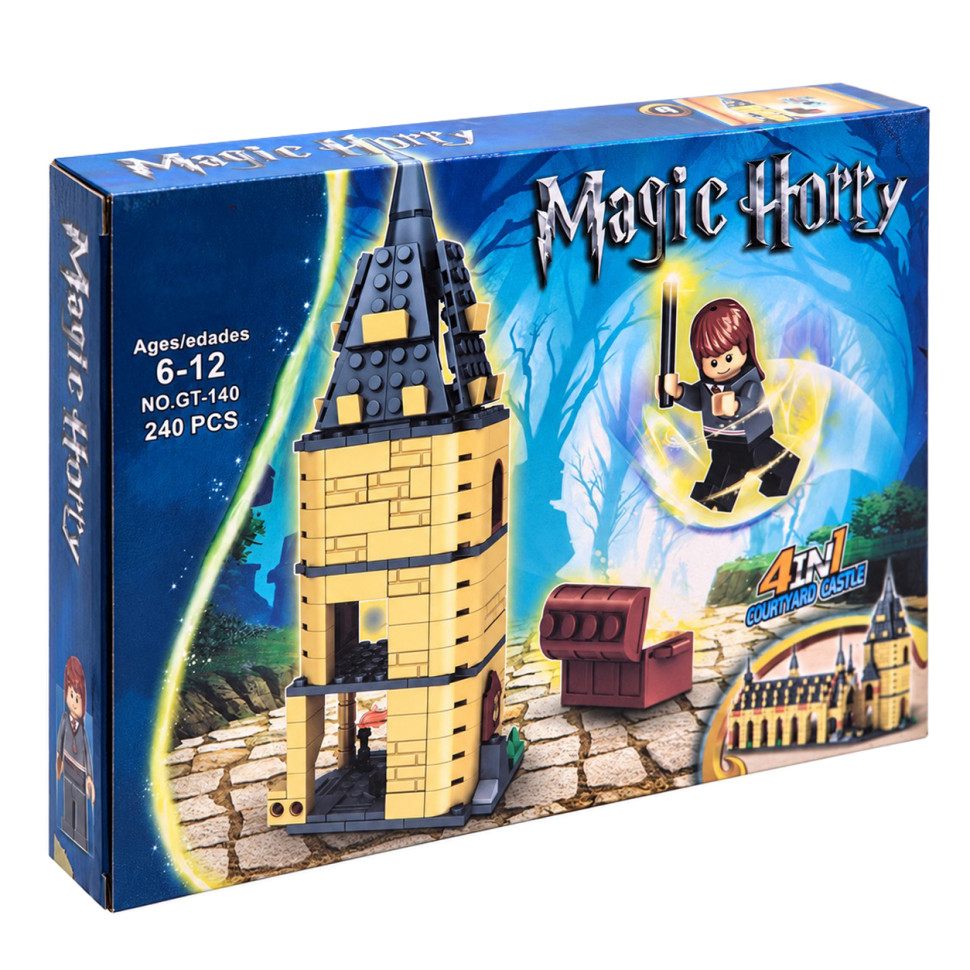 Конструктор пластиковий Magic Horry "Чарівний замок" GT-140-4, 236 деталей Конструктор пластиковий Magic Horry "Чарівний замок" GT-140-4, 236 деталей