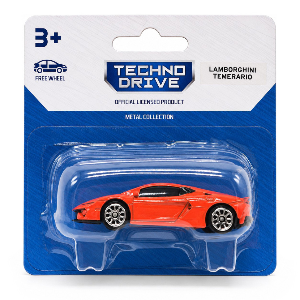 Дитяча мінімодель Lamborghini Temerario 250438US2-4 серії Street Racers S3 Дитяча мінімодель Lamborghini Temerario 250438US2-4 серії Street Racers S3