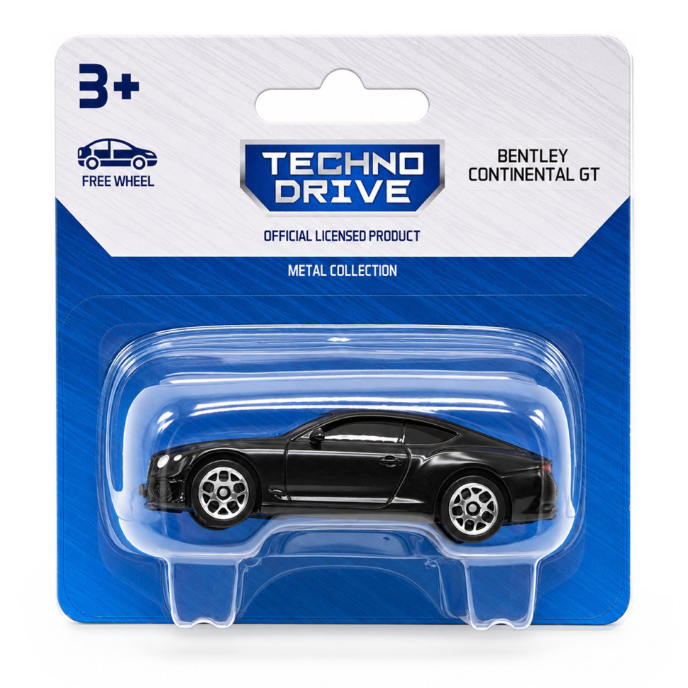 Дитяча мінімодель Bentley Continental GT 250438US2-6 серії Street Racers S3 Дитяча мінімодель Bentley Continental GT 250438US2-6 серії Street Racers S3