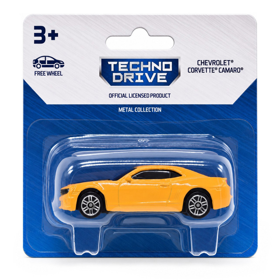 Дитяча мінімодель Chevrolet Camaro 250438US2-10 серії Street Racers S3 Дитяча мінімодель Chevrolet Camaro 250438US2-10 серії Street Racers S3