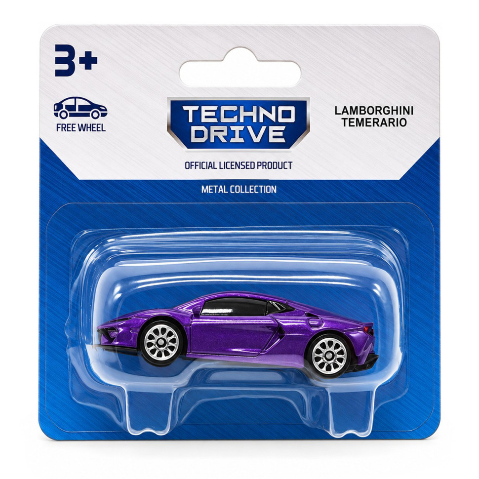 Детская минимодель Lamborghini Temerario 250438US2-17 серии Street Racers S3 Детская минимодель Lamborghini Temerario 250438US2-17 серии Street Racers S3