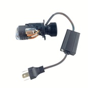 Лампа LED Міні Лінзи H4 D35мм 90/170w 10000/18000Lm 6000K 3570+3570 Chips 12v Canbus шторка "M01W". Зображення №3