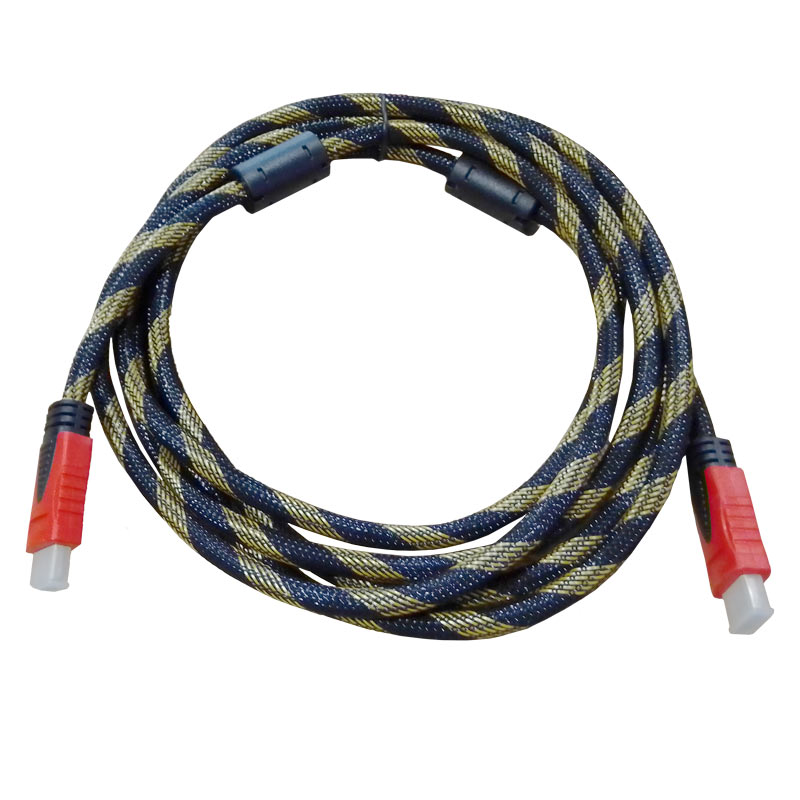 Кабель HDMI-HDMI с ферритовыми фильтрами 5м. Кабель HDMI-HDMI с ферритовыми фильтрами 5м.