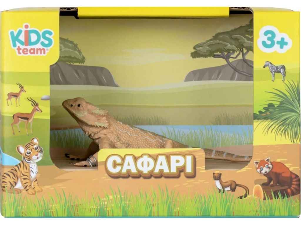 Фігурка тварини Сафарі Q9899-A51 mix ТМ KIDS TEAM ANIMALS Фігурка тварини Сафарі Q9899-A51 mix ТМ KIDS TEAM ANIMALS
