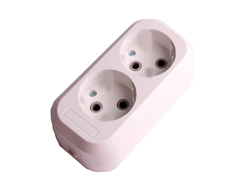 Колодка 2 без заземлення ЕН-2128 ТМ ELECTROHOUSE Колодка 2 без заземлення ЕН-2128 ТМ ELECTROHOUSE