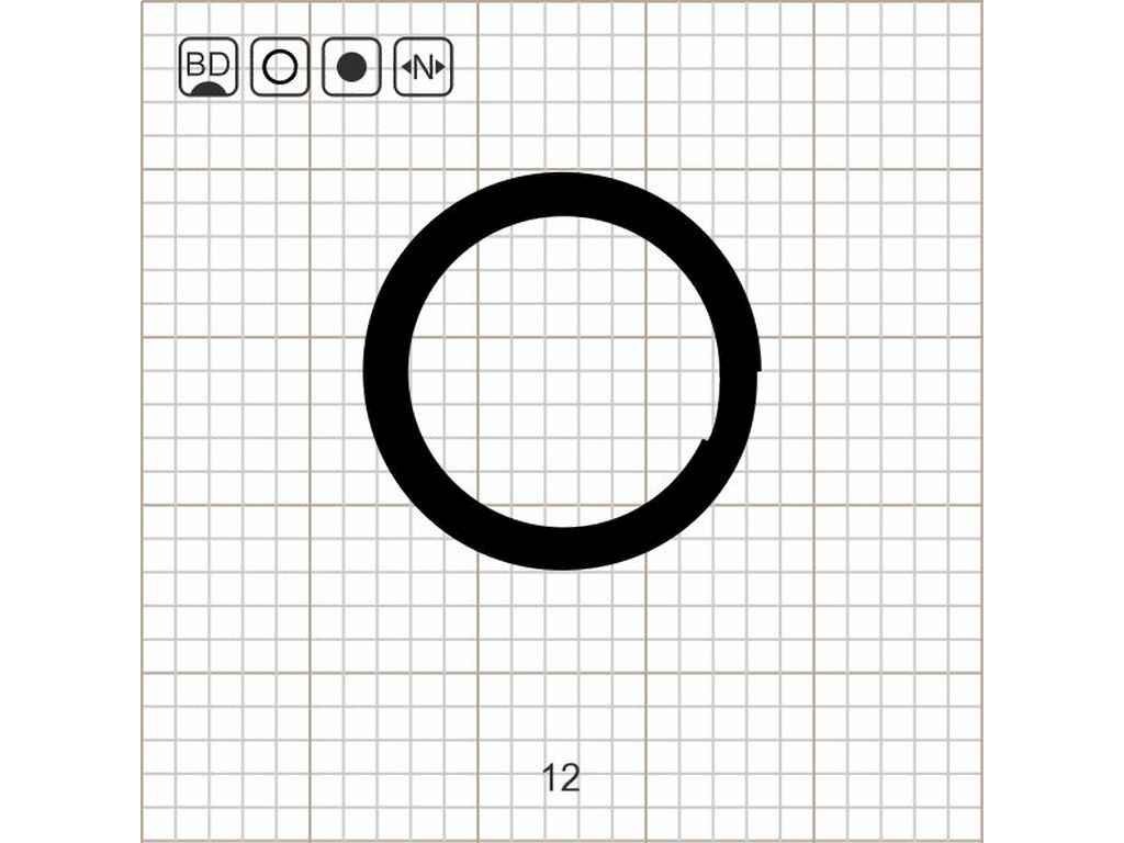 Завідне кільце №12 30кг 10шт SPLIT RING кол. чорний матовий ТМ BRATFISHING Завідне кільце №12 30кг 10шт SPLIT RING кол. чорний матовий ТМ BRATFISHING