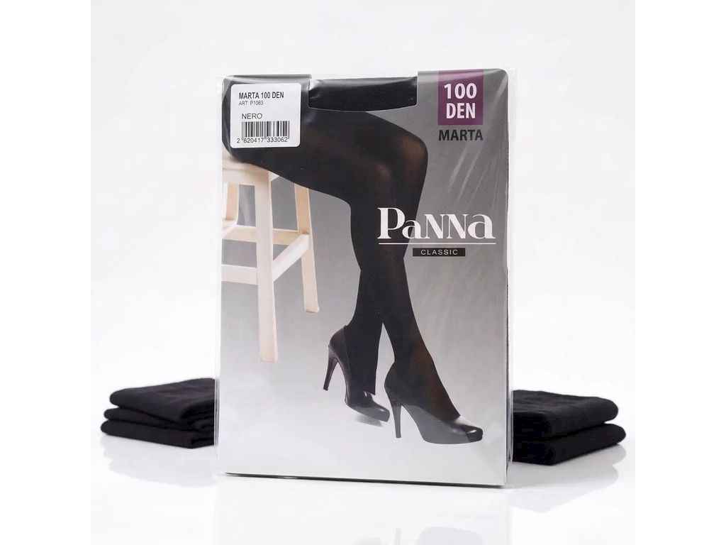 Колготки жін 100 DEN Marta арт.Р1063 nero р.3 ТМ PANNA Колготки жін 100 DEN Marta арт.Р1063 nero р.3 ТМ PANNA