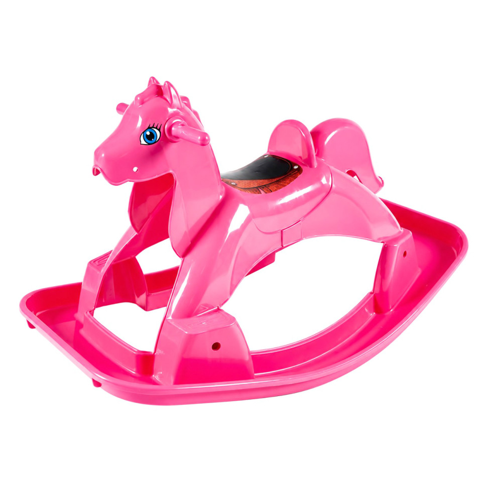 Конячка-качалка Doloni Toys 05550/5 Малинова Конячка-качалка Doloni Toys 05550/5 Малинова