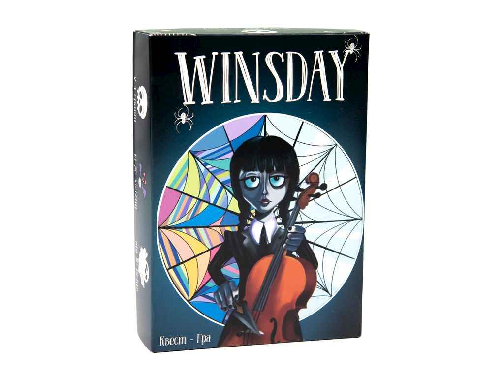Игра настольная Winsday развлекательная на украинском языке (30982) ТМ STRATEG Игра настольная Winsday развлекательная на украинском языке (30982) ТМ STRATEG
