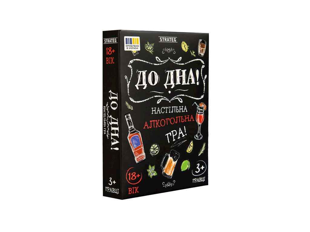 Гра настільна До Дна! (30971) ТМ STRATEG Гра настільна До Дна! (30971) ТМ STRATEG